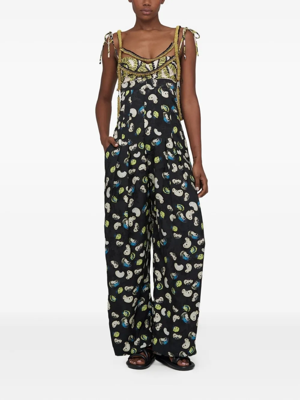 Agua By Agua Bendita Pallar Cosecha broek - Zwart