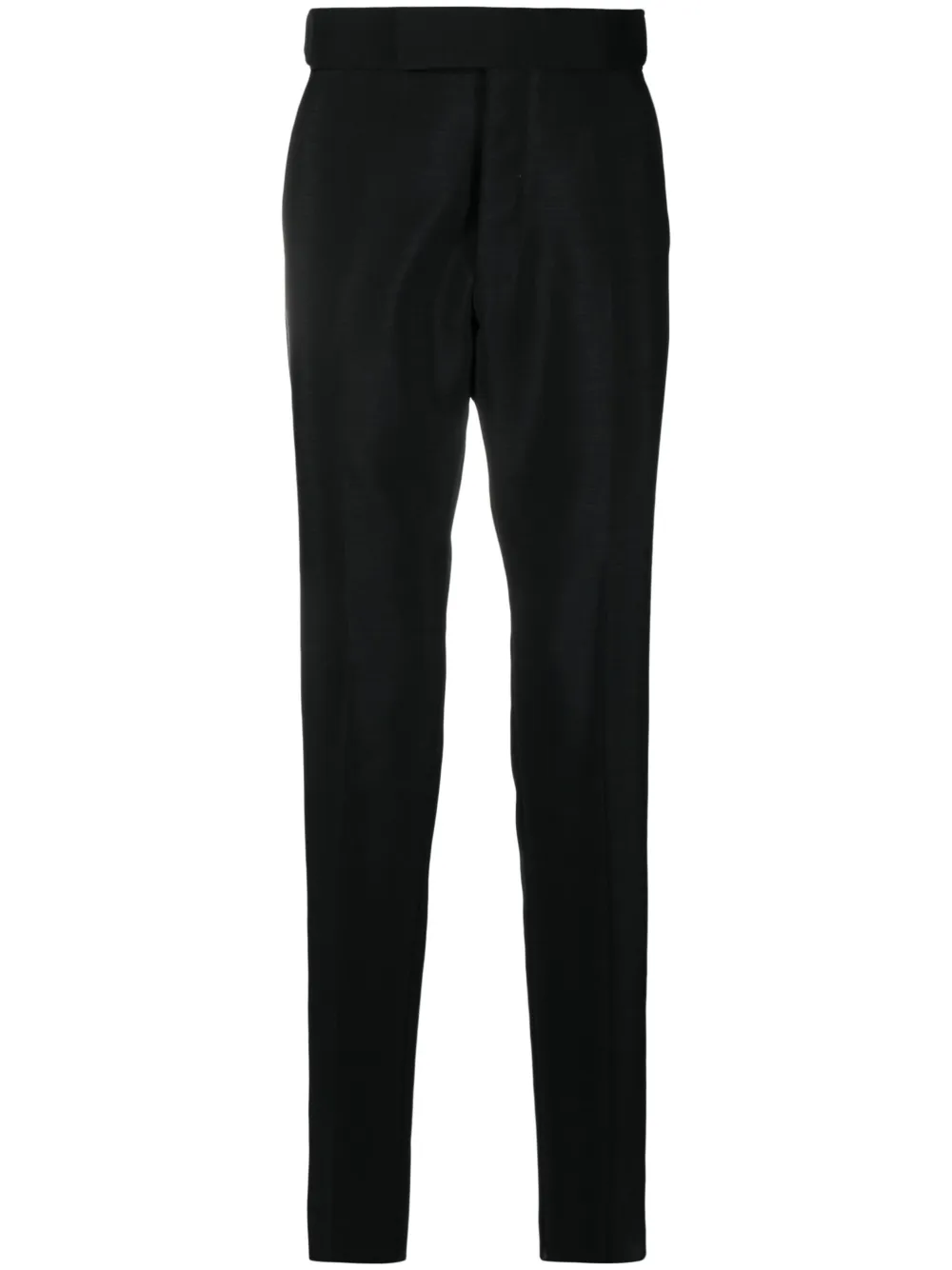 TOM FORD Broek met toelopende pijpen Zwart