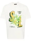 Nahmias SL Hemp graphic-print T-shirt - White