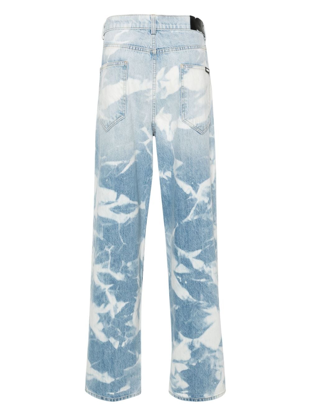 Nahmias straight-leg Bleached Jeans - Farfetch