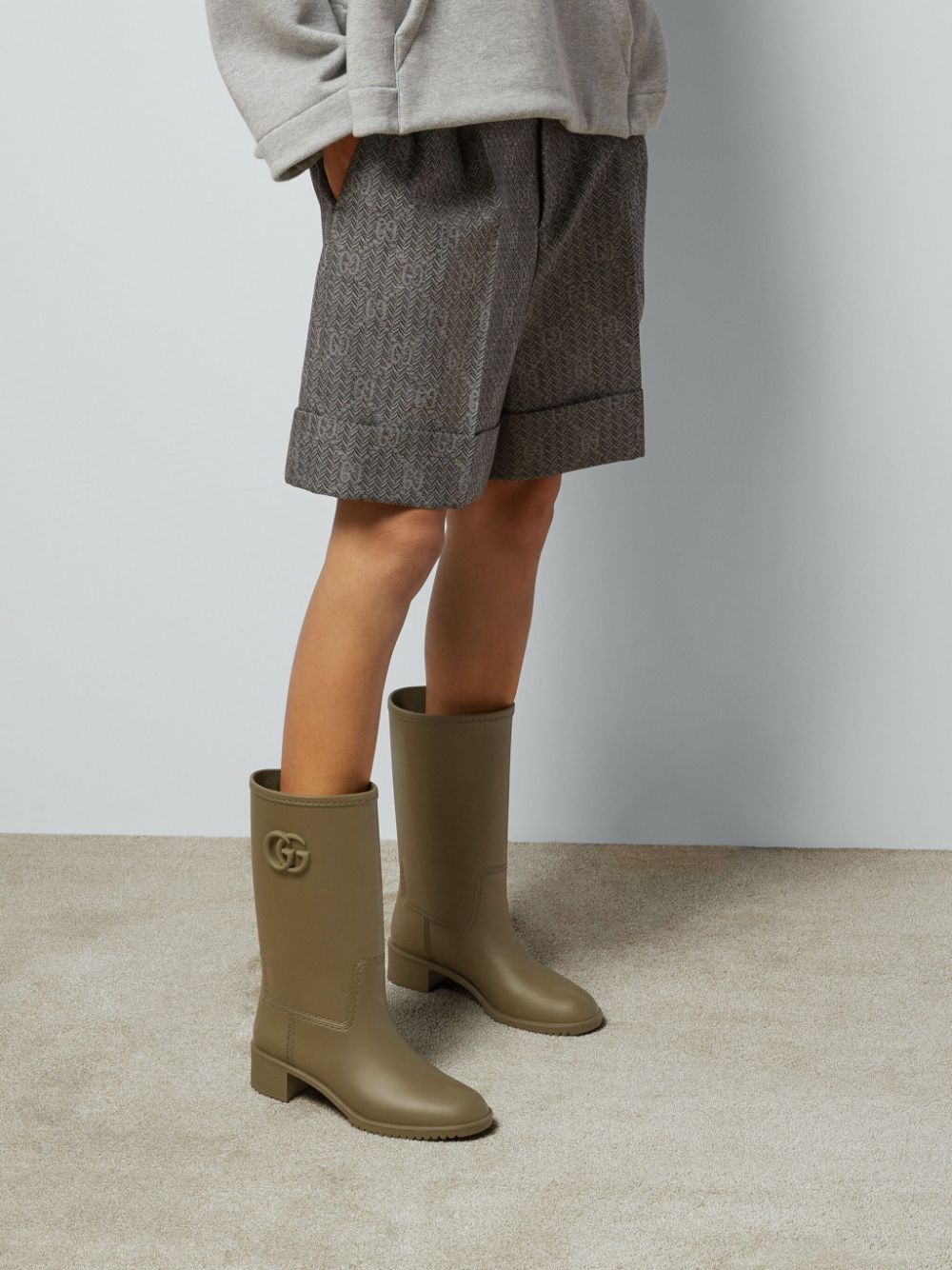 Womens gucci discount rain boots