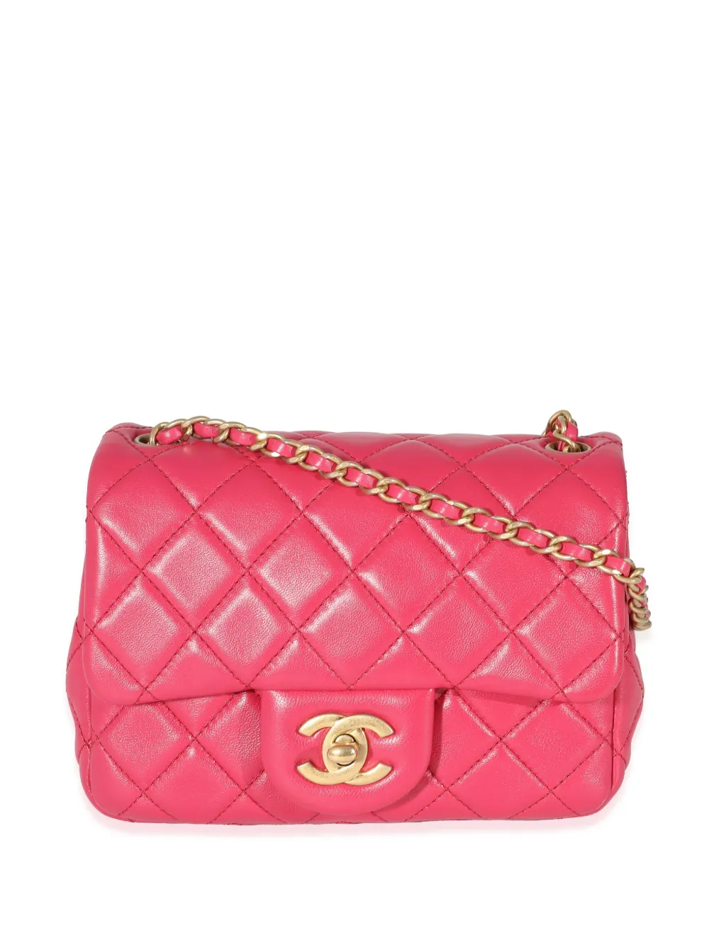 Chanel pink bag online 2019