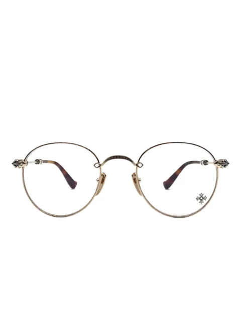 Chrome Hearts Bubba-A round-frame glasses
