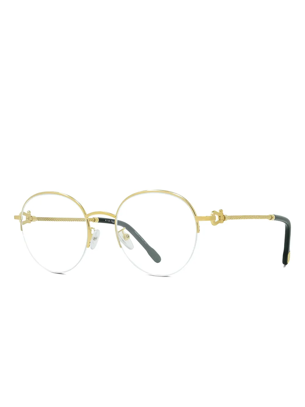 Fred lunettes de vue rondes à détail de corde | Homme | Image 2