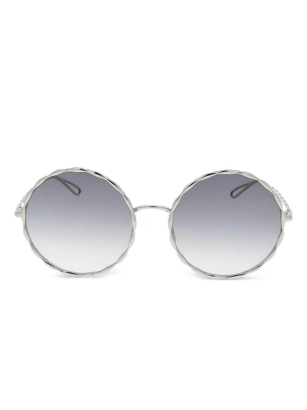 Elie Saab lentes de sol con armazón redonda | gris | Image 1
