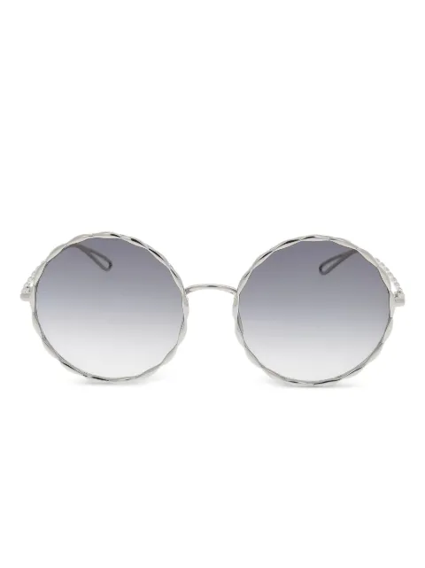 Elie Saab round-frame sunglasses
