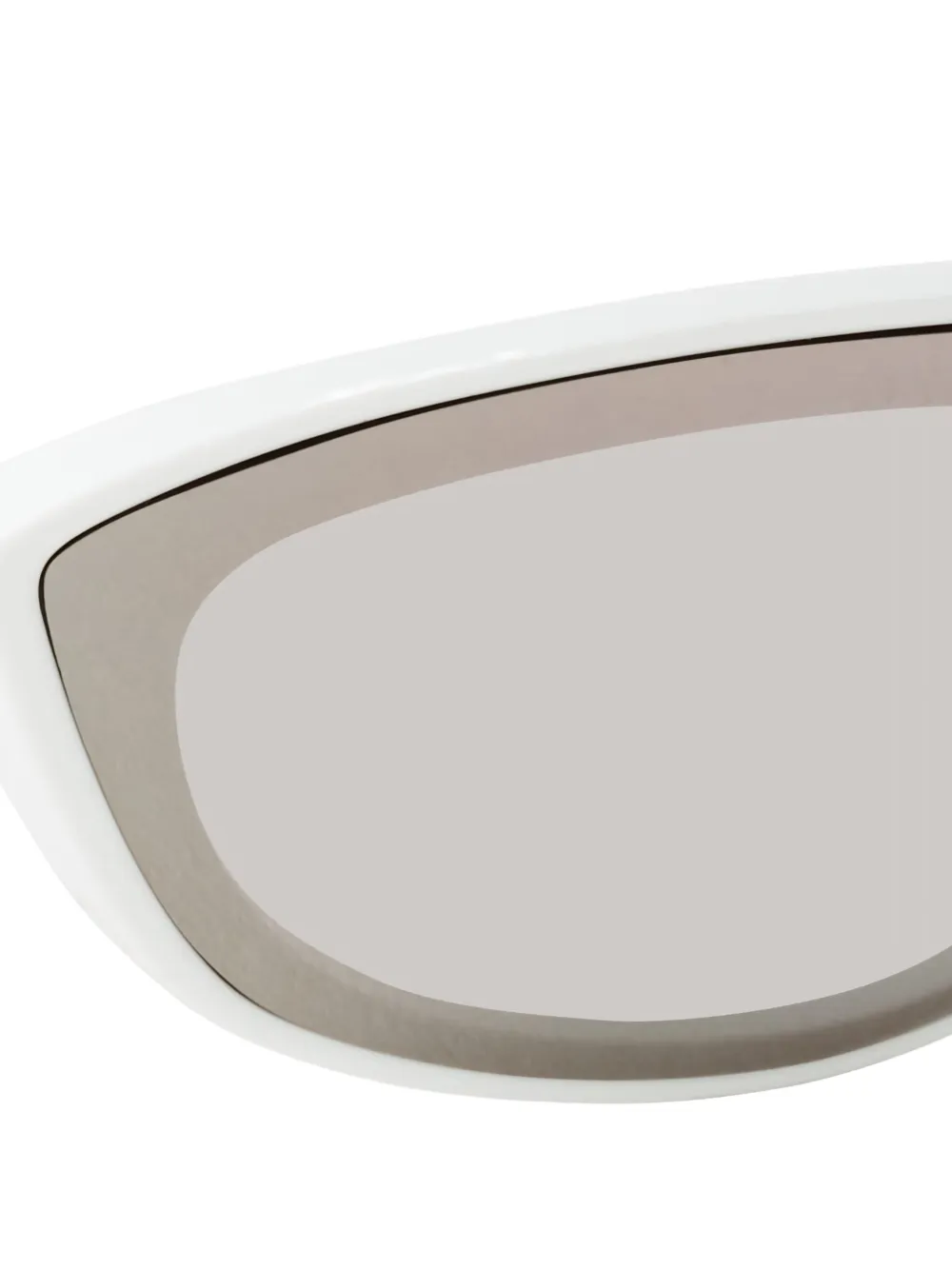 Givenchy Eyewear Zonnebril met geometrisch montuur Bruin