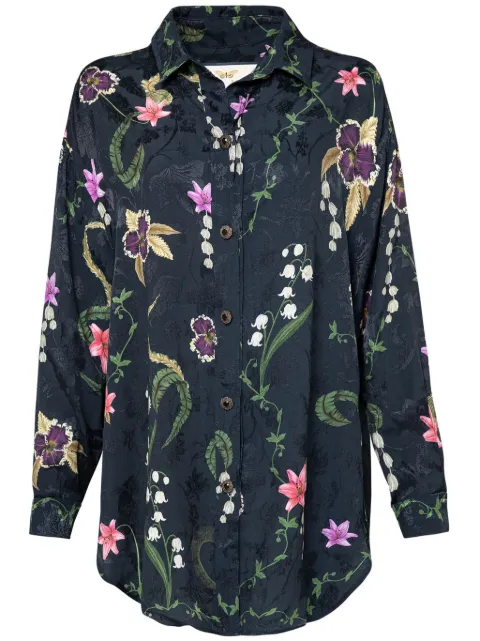 Agua By Agua Bendita Cecilia Tesoro floral-print shirt 