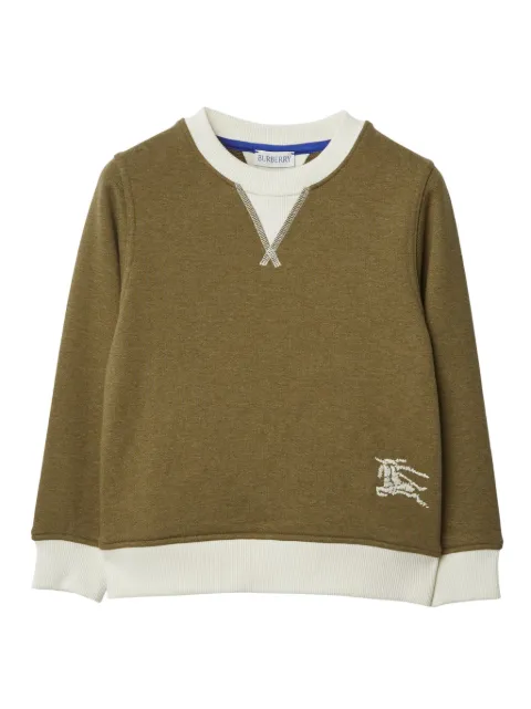 Burberry Kids EKD-motif cotton sweatshirt 