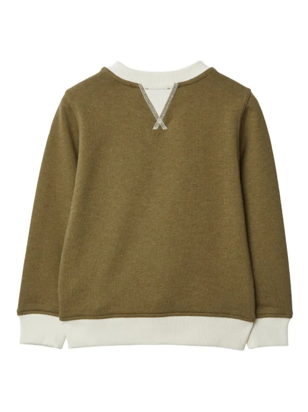 Burberry sweater kids green on sale