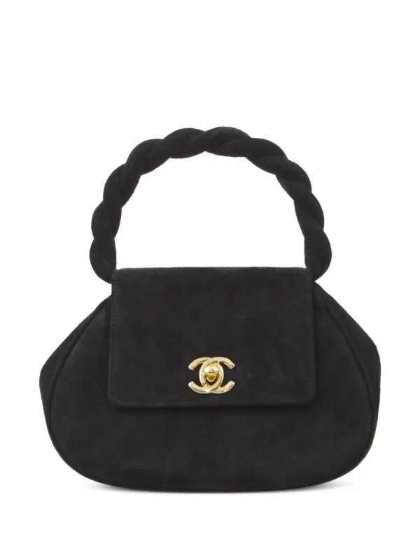 CHANEL Pre-Owned 1997 ココマーク ターンロック ツイスト CHANEL Pre-Owned 1997 ココマーク ターンロック ツイスト