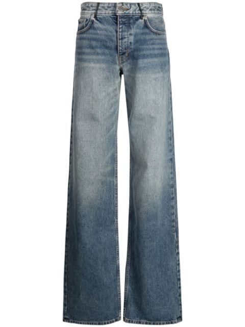 Bally straight-leg stonewashed jeans