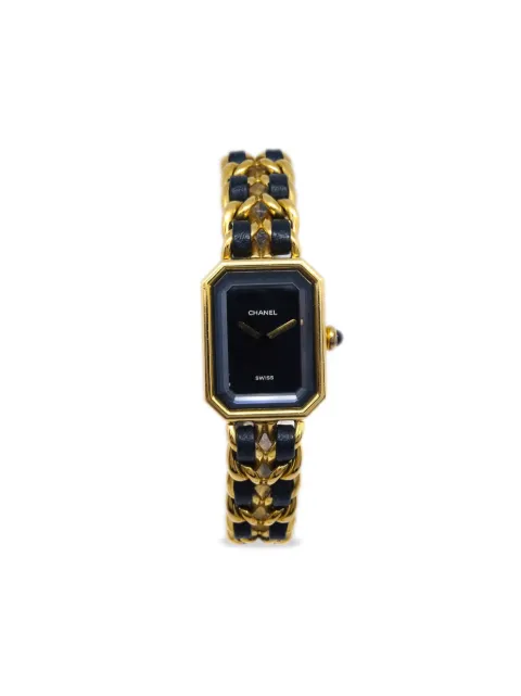 CHANEL Pre-Owned ساعة 'بروميير XL' كلاسيكية 20 ملم 1987