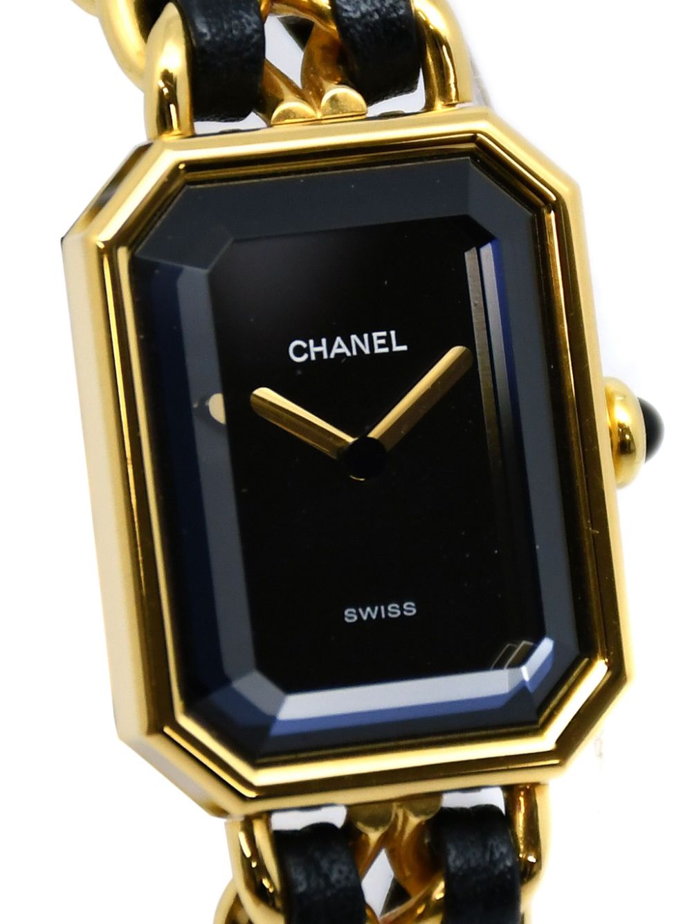 CHANEL Pre-Owned Pre-owned Première 20 mm horloge - Zwart