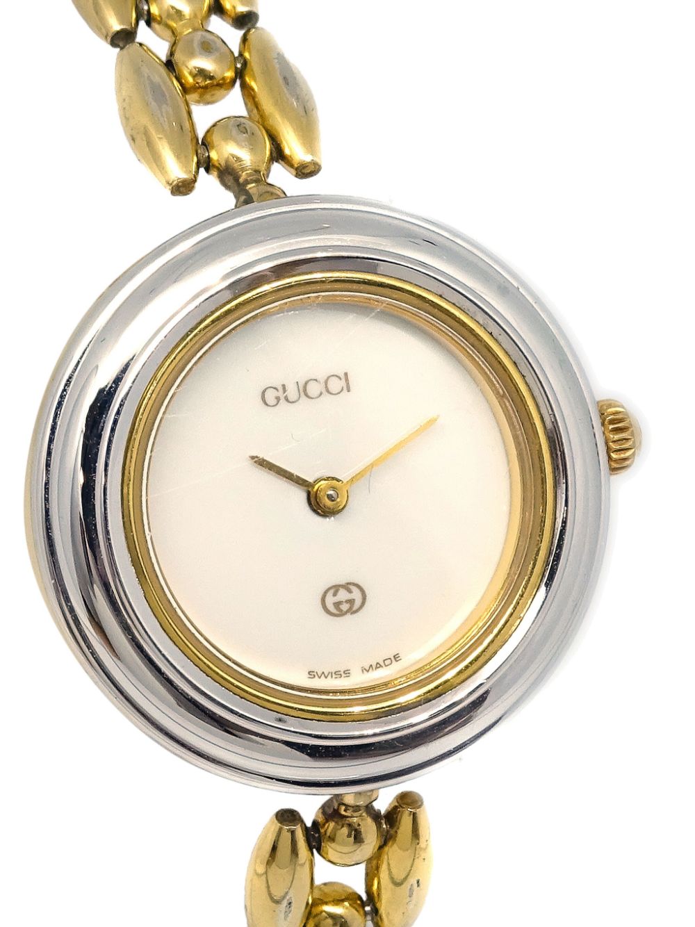 Gucci Pre-Owned 1990-2000 pre-owned Chameleon horloge - Goud