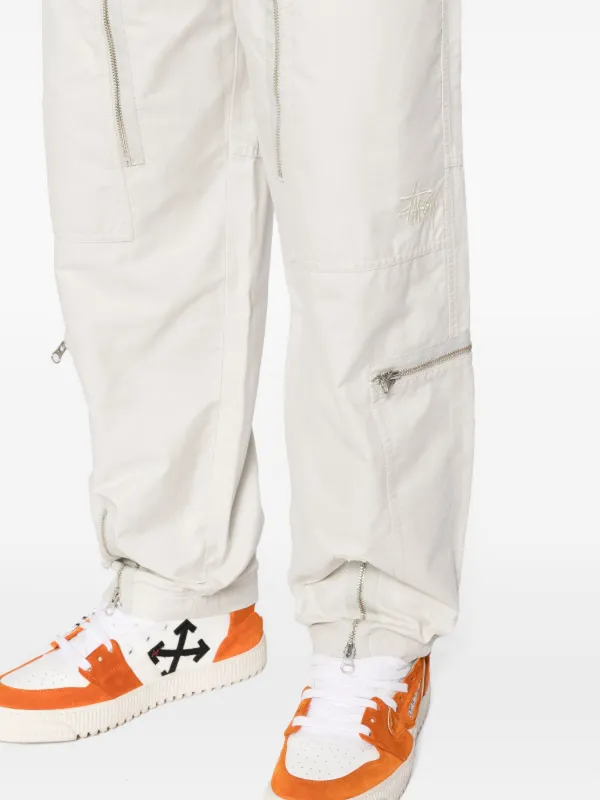 Stüssy Nyco cotton-blend Trousers | Neutrals | FARFETCH