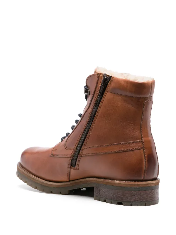 Bugatti Valere Comfort lace-up Boots Brown FARFETCH GR