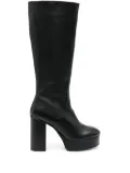 ALOHAS Joanna 115mm leather boots - Black