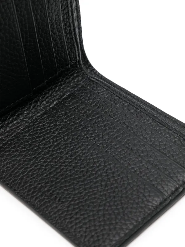 Bally Ribbon bi-fold Leather Wallet | Black | FARFETCH