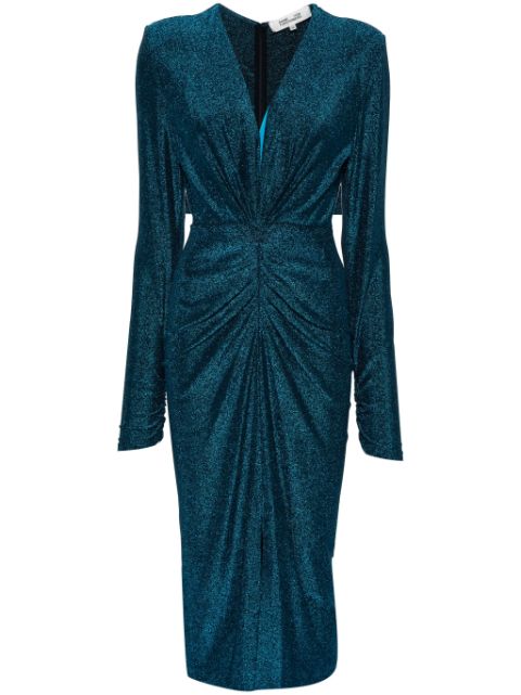 DVF Diane von Furstenberg robe mi-longue Hades