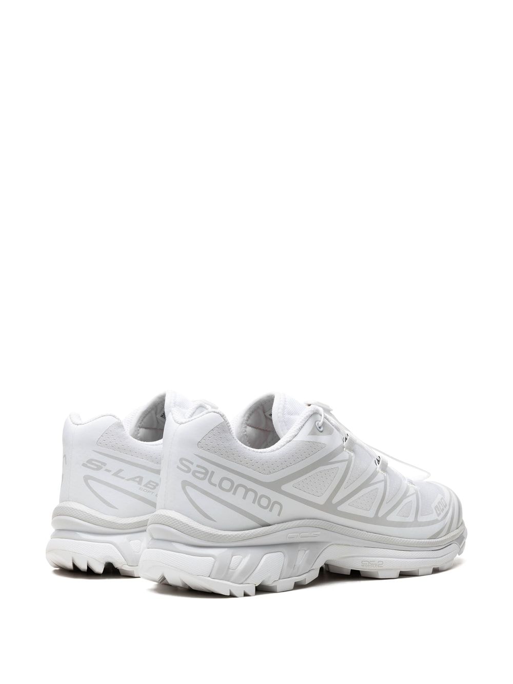 Shop Salomon Xt-6 Low-top Sneakers In White
