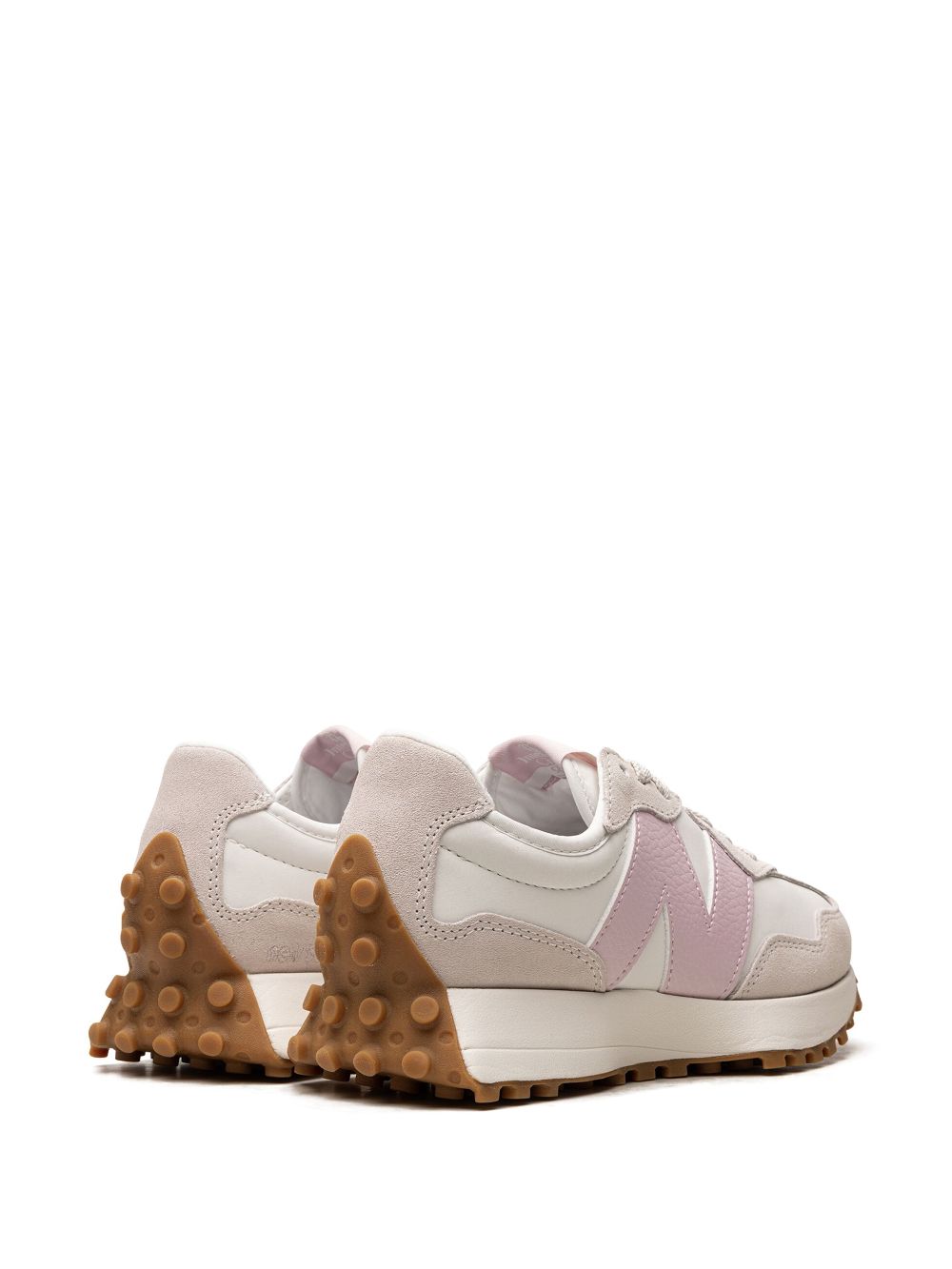 Shop New Balance 327 "moonbeam/december Sky" Sneakers In Neutrals