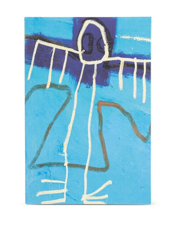 MEDICOM TOY x Jean Michel Basquiat BE@RBRICK 100% And 400% Figure