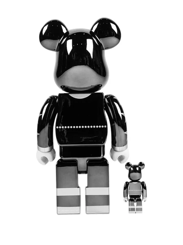 世界の 400% Chrome BE@RBRICK KISS Spaceman STAR CHILD STAR Medicom ...