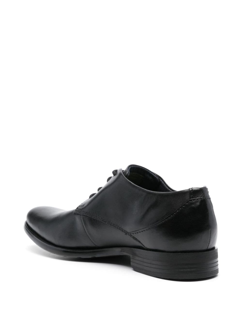 Shop Bugatti Licio Eco Derby Shoes In Black