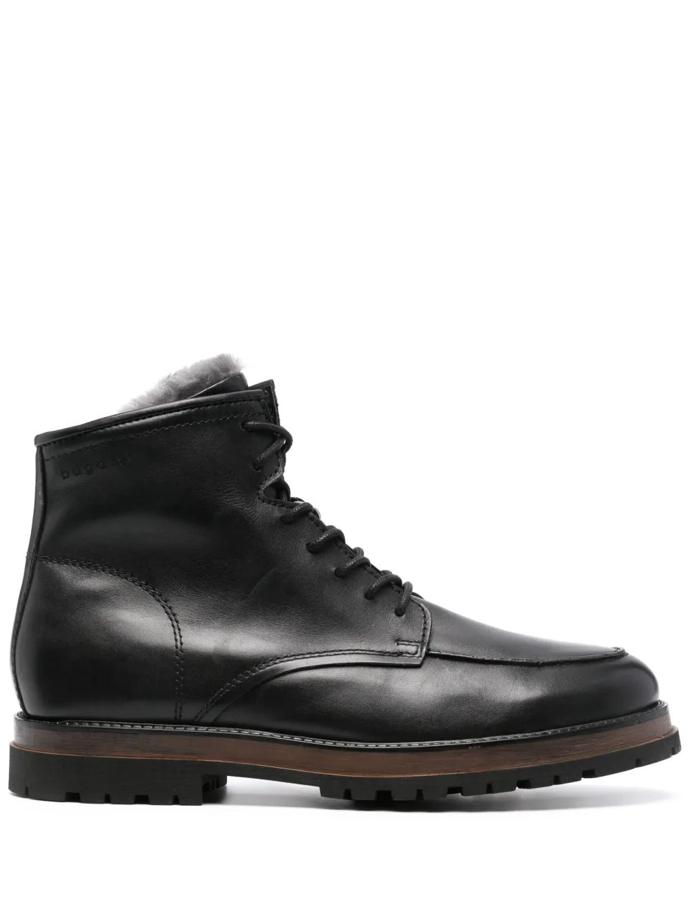 Bugatti Marc leather boots Black