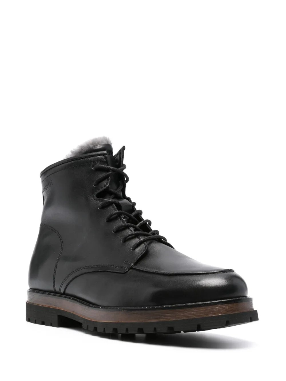 Bugatti Marc leather boots Black