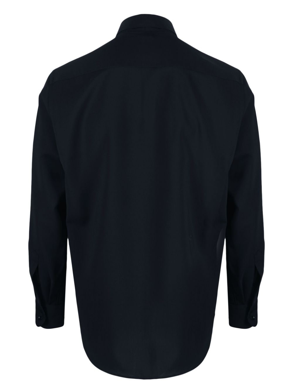 PT Torino long-sleeved virgin wool shirt - Blauw