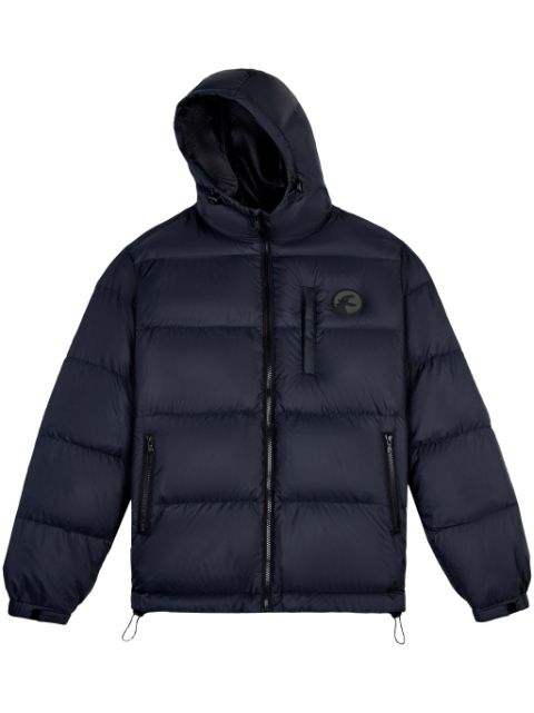 SPORT b. by agnès b.  logo-patch hooded padded jacket