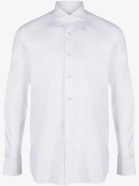 Xacus camisa con cuello italiano
