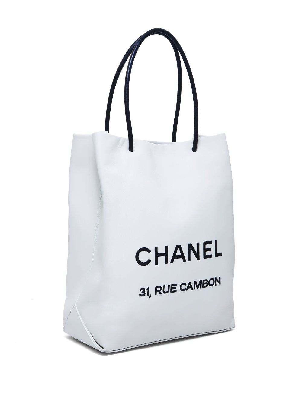 Pre-owned Chanel 2008-2009 Essential Tote Bag In White