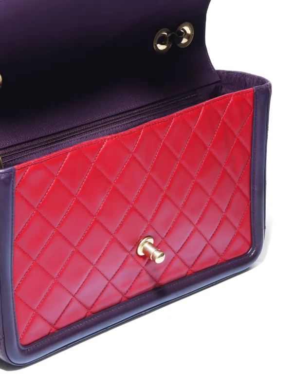 CHANEL Pre-Owned 2016 キルティング ショルダーバッグ | レッド