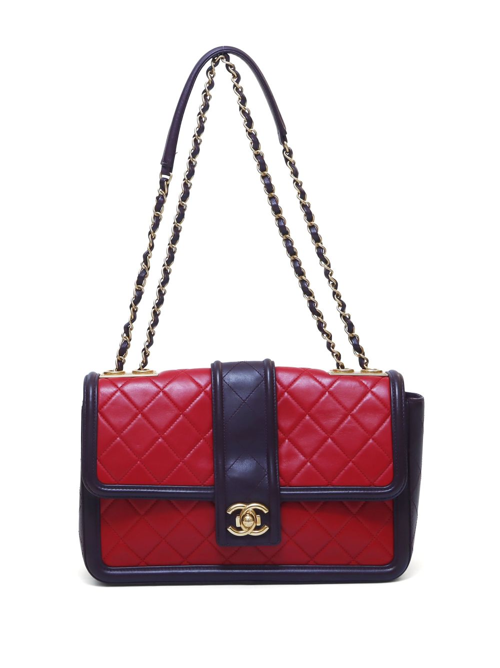 Cheap HOT SALE CHANEL 2016 diamond-quilted flap shoulder bag Women