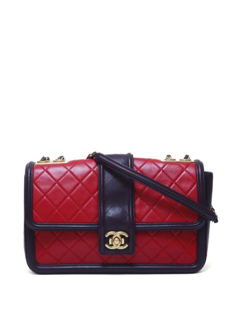 CHANEL 2016 diamond-quilted flap shoulder bag Women