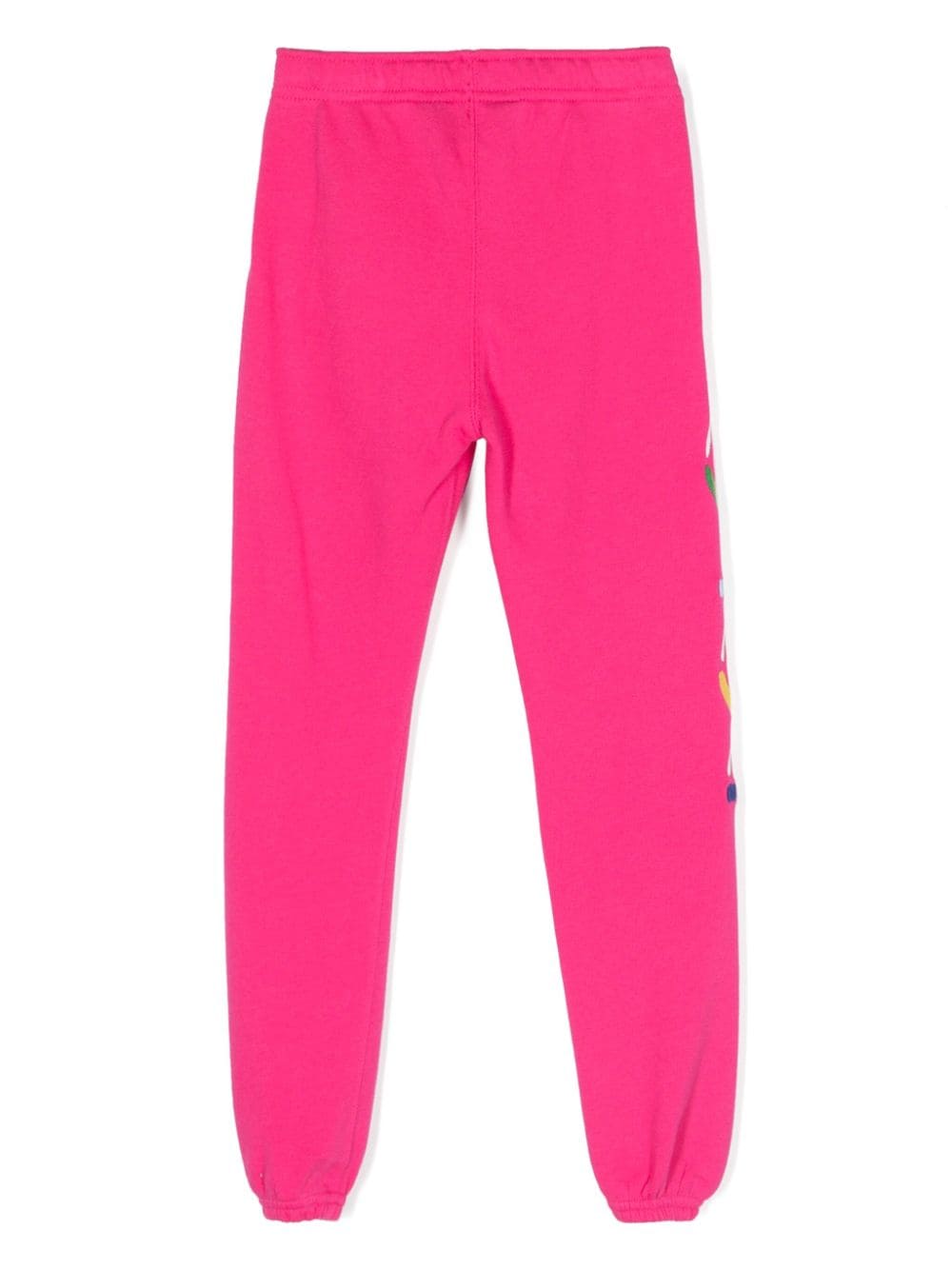 Ralph Lauren Kids Trainingsbroek met geborduurd logo Roze