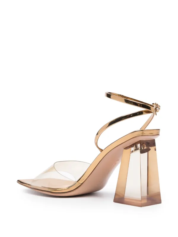 Gianvito rossi clear discount sandals