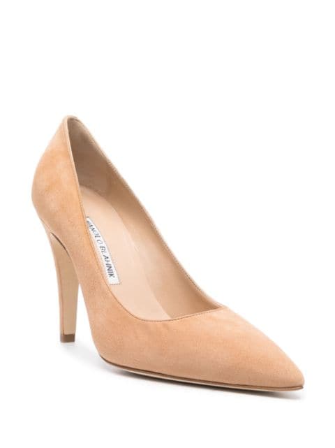 Nelirapla 105mm suede pumps