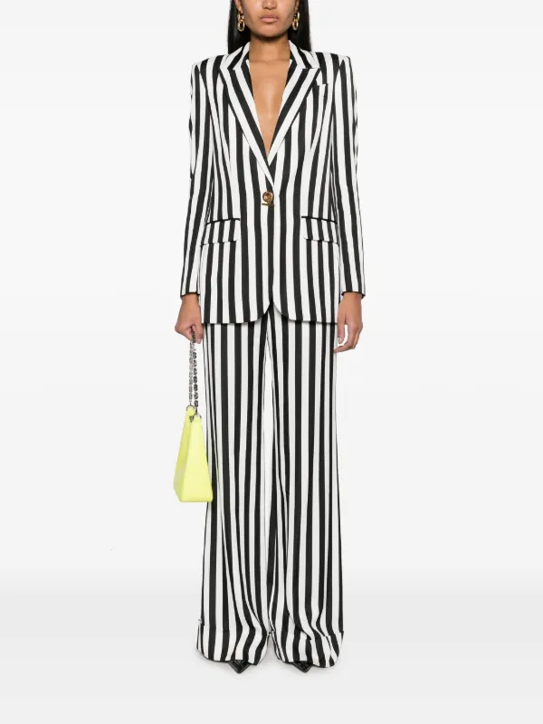 Moschino best sale striped pants