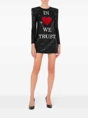 Robe Cocktail Noire Moschino Cheap And Chic - Taille 44 - Neuve Avec étiquettes - Style Chic Et Pas Cher