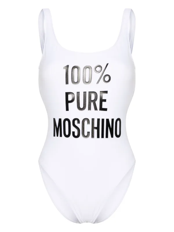 White moschino hot sale swimsuit