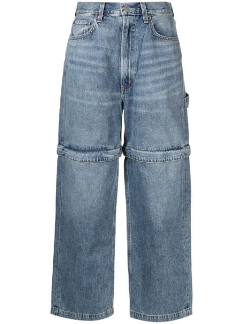 AGOLDE Risha detachable-legs utility jeans