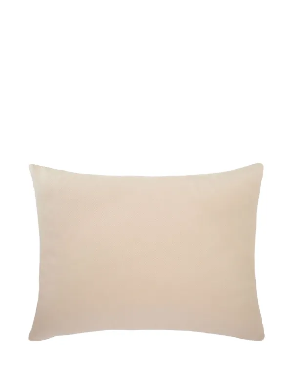 Les Ottomans シルクベルベットクッション Les-Ottomans graphic-print Silk Cushion | Pink | FARFETCH