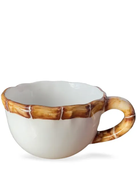 Les-Ottomans set de dos tazas de capuchino Bamboo