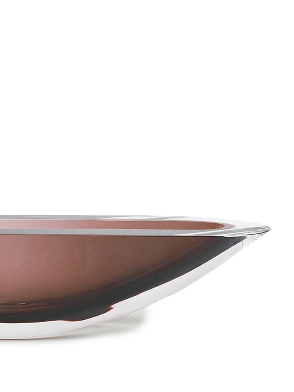 Gardeco Canoe 160 Murano glass vase - Rood