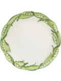 Les-Ottomans Lily of the Valley dinner plate (27cm) - White