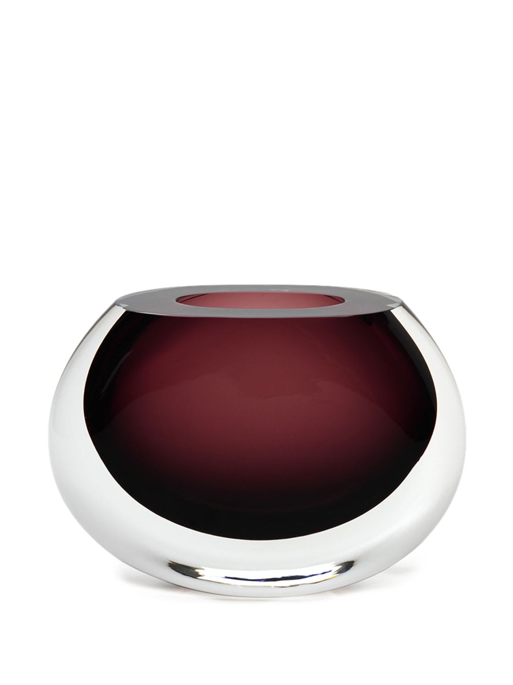 Shop Gardeco 92 Murano Glass Vase In Red